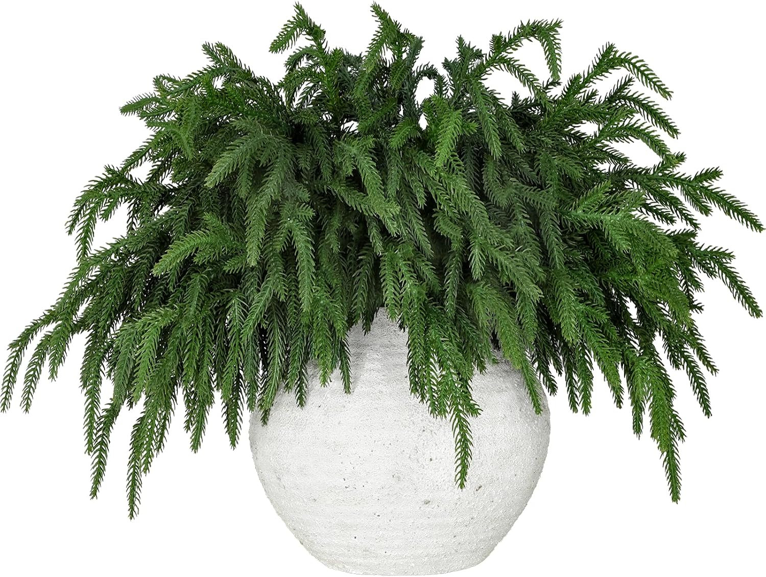 LZNPA 12 Pcs Realistic Christmas Pine Branches Natural Droopy Soft Bendable | Amazon (US)