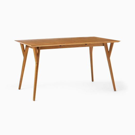 Mid-Century Extendable Dining Table (39"–92") | West Elm (US)