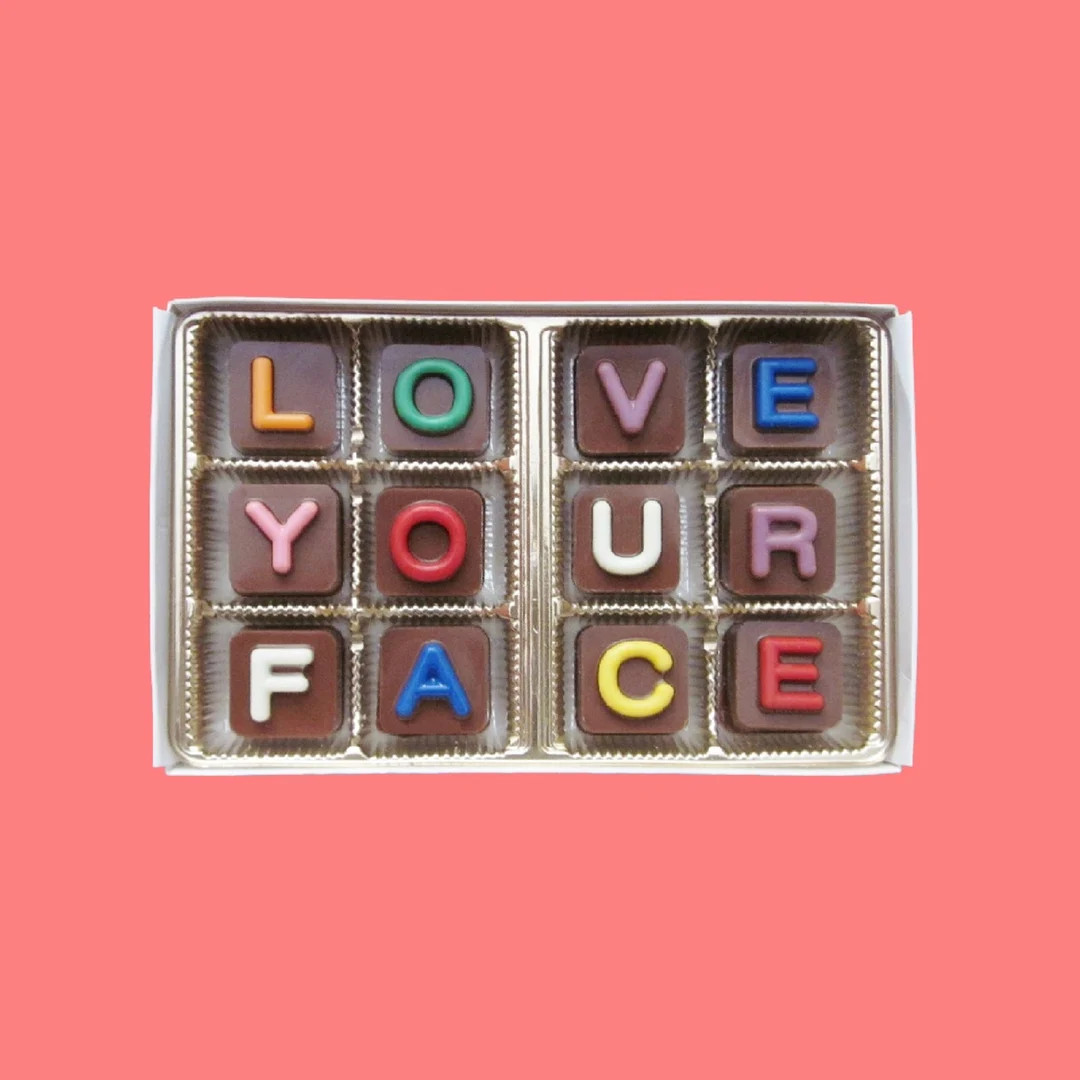 I Love Your Face Unique Valentines Day Gift Boyfriend Gift Girlfriend Valentines Gift for Handsom... | Etsy (US)