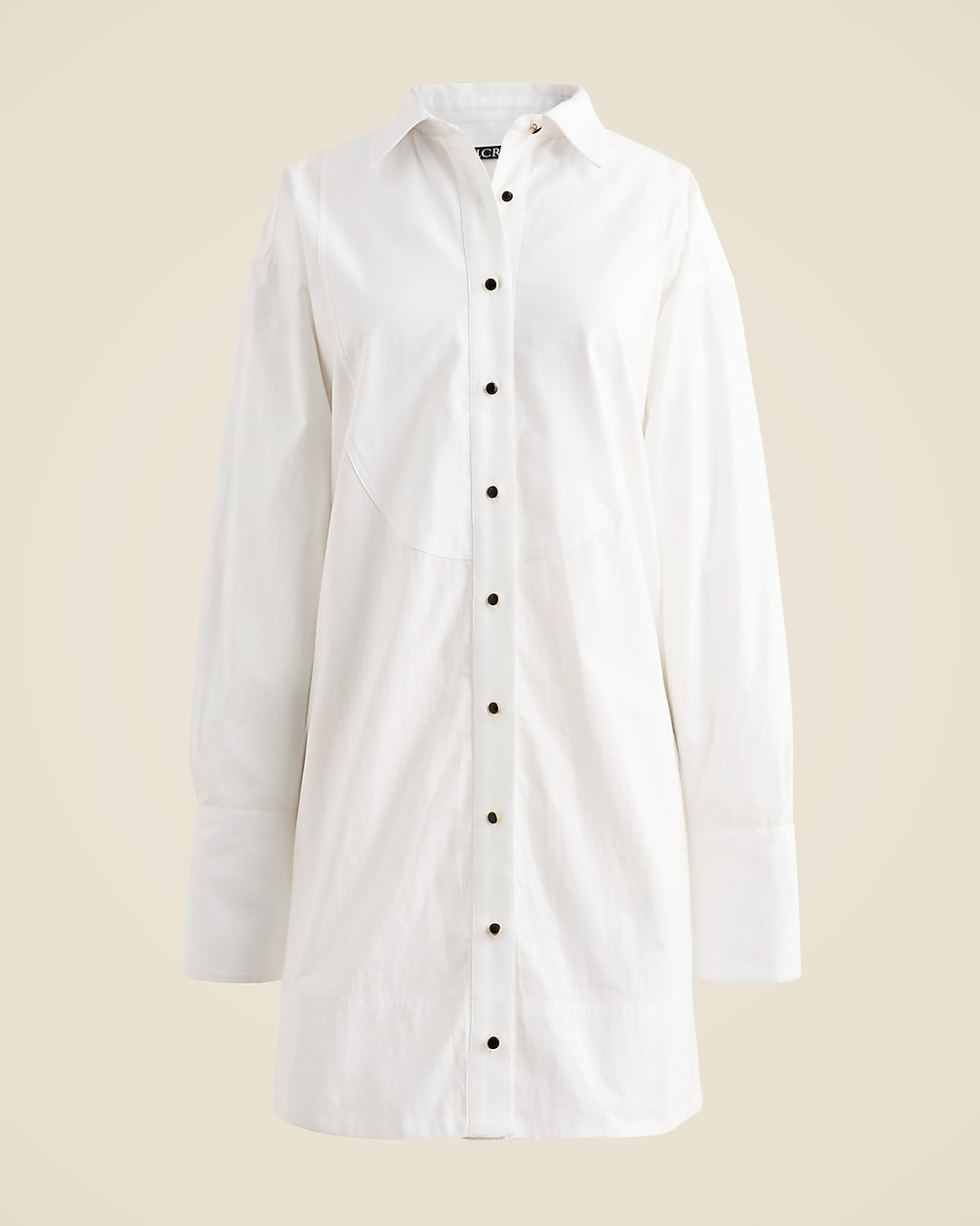 Jules tuxedo shirt-dress | J. Crew US