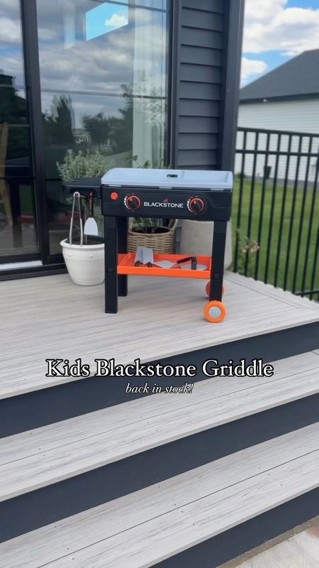 Our Blackstone toy griddle is back in stock! 🙌

The cutest Walmart find! How fun is this for summer?! It’s on the taller side, even my 7 year old loves and uses it. Now they can grill just like dad 😄

#LTKFindsUnder100 #LTKFamily #LTKKids