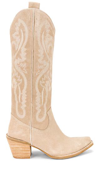 Stylet Boot in Sand Suede | Revolve Clothing (Global)
