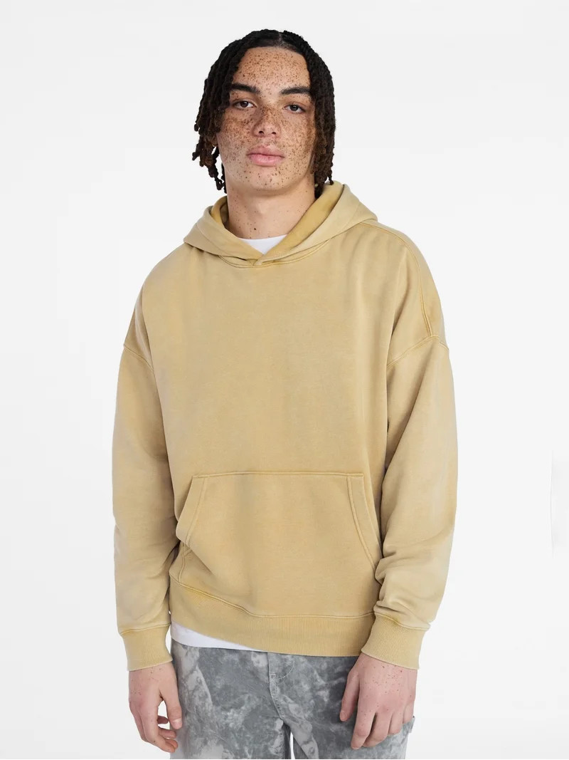 No Boundaries Oversized Hoodie with Long Sleeves, Men's XS-5XL | Walmart (US)