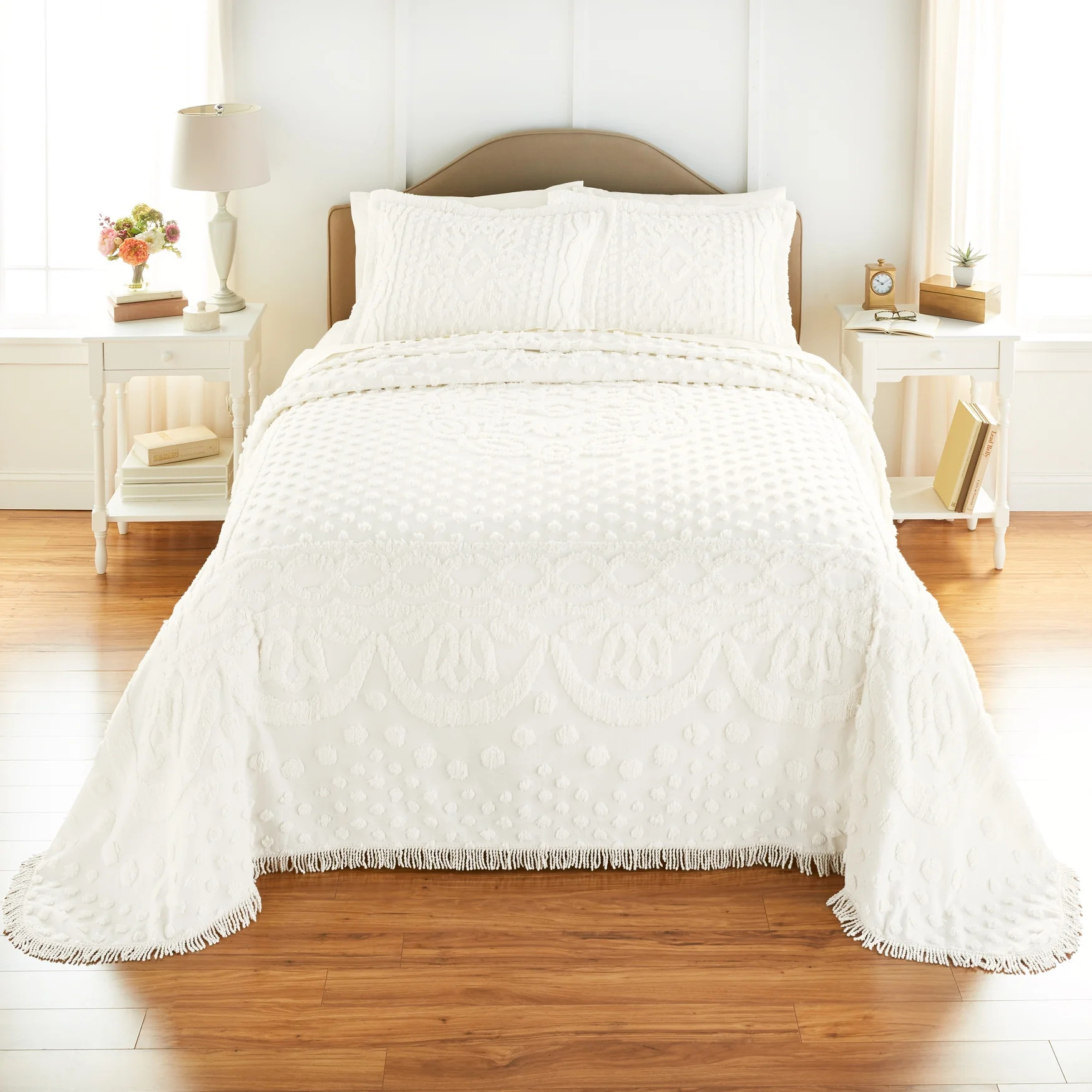BrylaneHome Georgia Chenille Bedspread | Walmart (US)