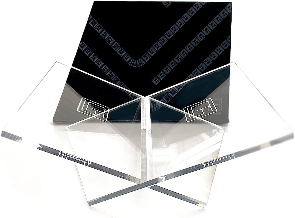 Acrylic Book Stand | Large | Angled | Book Holder | Bible Stand | Cookbook Stand | Recipe Holder | S | Amazon (US)