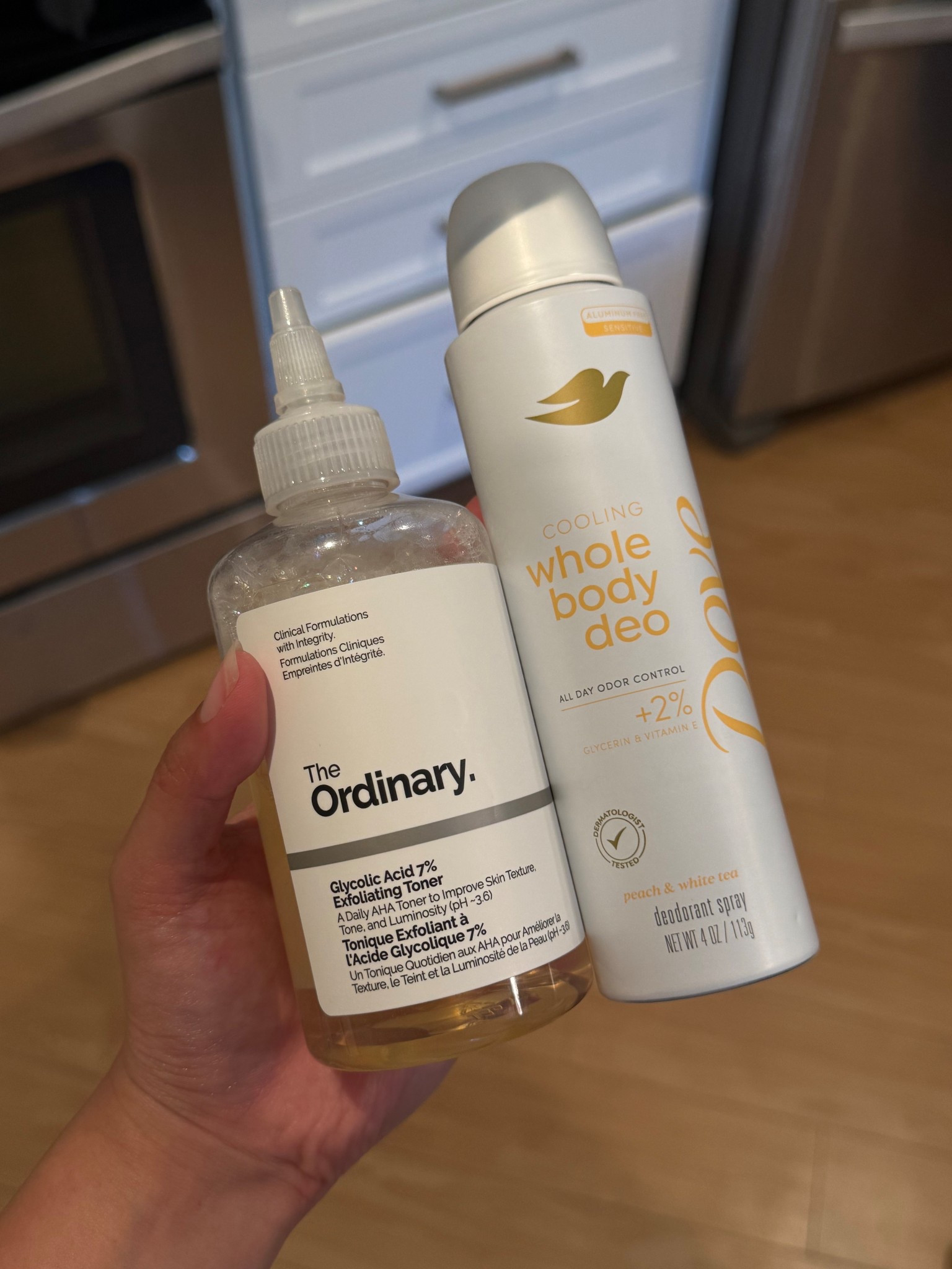 the best combo to keep your underarms light & fresh✨ the ordinary glycolic acid helps to eliminate BO & exfoliate dead skin while the dove whole body deo controls sweat & smells amazingg 

#LTKSummerEdit #LTKActive #LTKBeauty