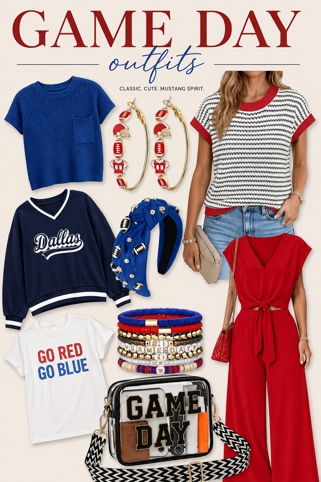 🏈❤️💙 Game day style just got an upgrade. Whether you're cheering from the student section, tailgating with friends, or heading to the boulevard, I found the cutest SMU-inspired Amazon finds that are comfy, affordable, and perfect for football season.

Everything is linked in my LTK! 🐴✨ #LTKGameDay #LTKStyle #AmazonFinds 

 #LTKU