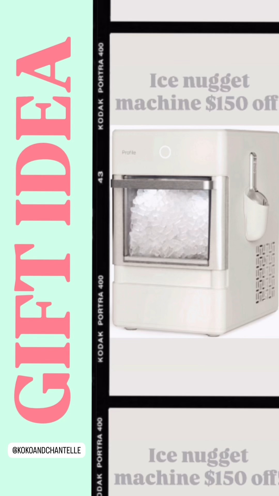 Gift idea:nugget ice machine for $150 off

Great for you, newlywed, or young adult!

#LTKWedding #LTKHome #LTKGiftGuide