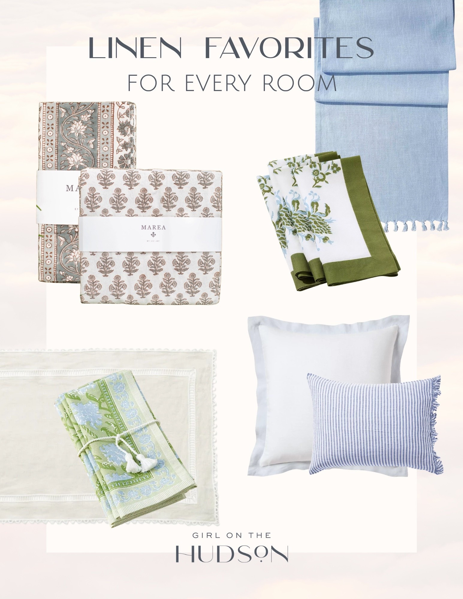 Refresh every room with timeless linen favorites that add softness, texture, and effortless style. From beautiful bedding and decorative pillows to table linens and everyday essentials, these are the versatile pieces I reach for season after season to create a light, layered home.
Linen home décor, linen bedding, linen throw pillows, decorative pillows, table linens, cloth napkins, neutral home décor, cozy home essentials, layered home styling, timeless home décor, GirlOnTheHudson

#LTKSeasonal #LTKOver40 #LTKHome