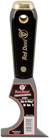 Red Devil 4251 6-in-1 Painter's Tool, 1-Pack, Black | Amazon (US)