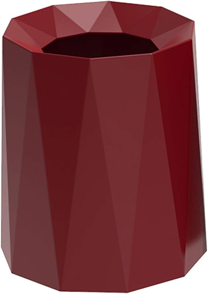 OMIDM Trash Can Modern Light Luxury Trash Can Household Garbage Can Without Cover Creative Large ... | Amazon (US)