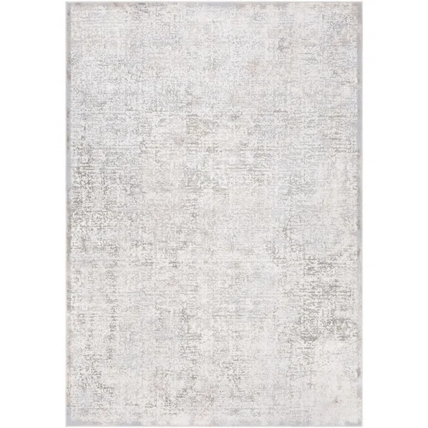 Burdine Power Loom Light Gray Rug | Wayfair North America