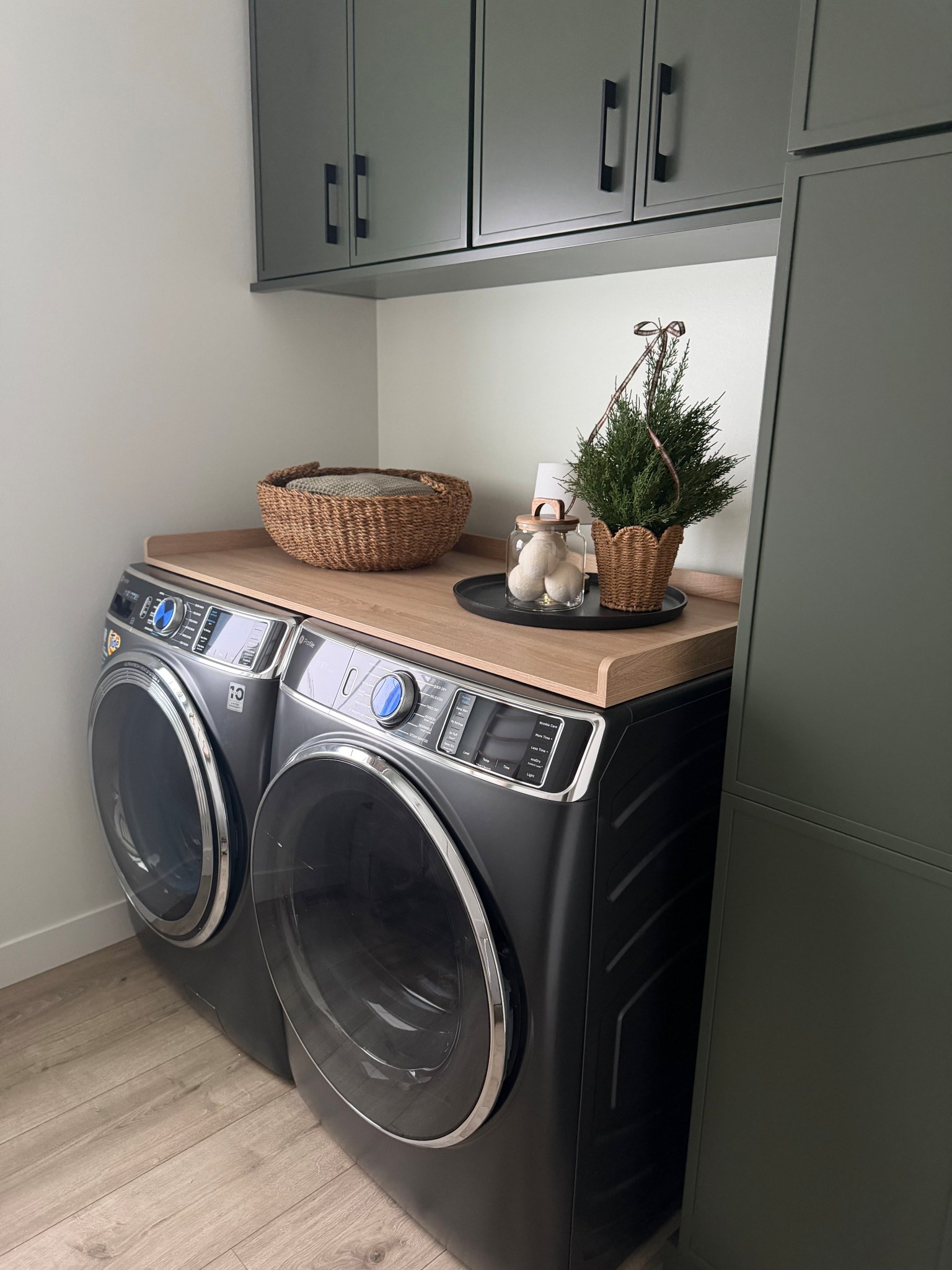Linked our washer and dryer! We love them! Our washer features an auto soap dispenser and a venting system between washing cycles so you don’t have to leave the door open like most front loads. It also helps so it doesn’t get the musty/moldy smells. 

#LTKSaleAlert #LTKHome