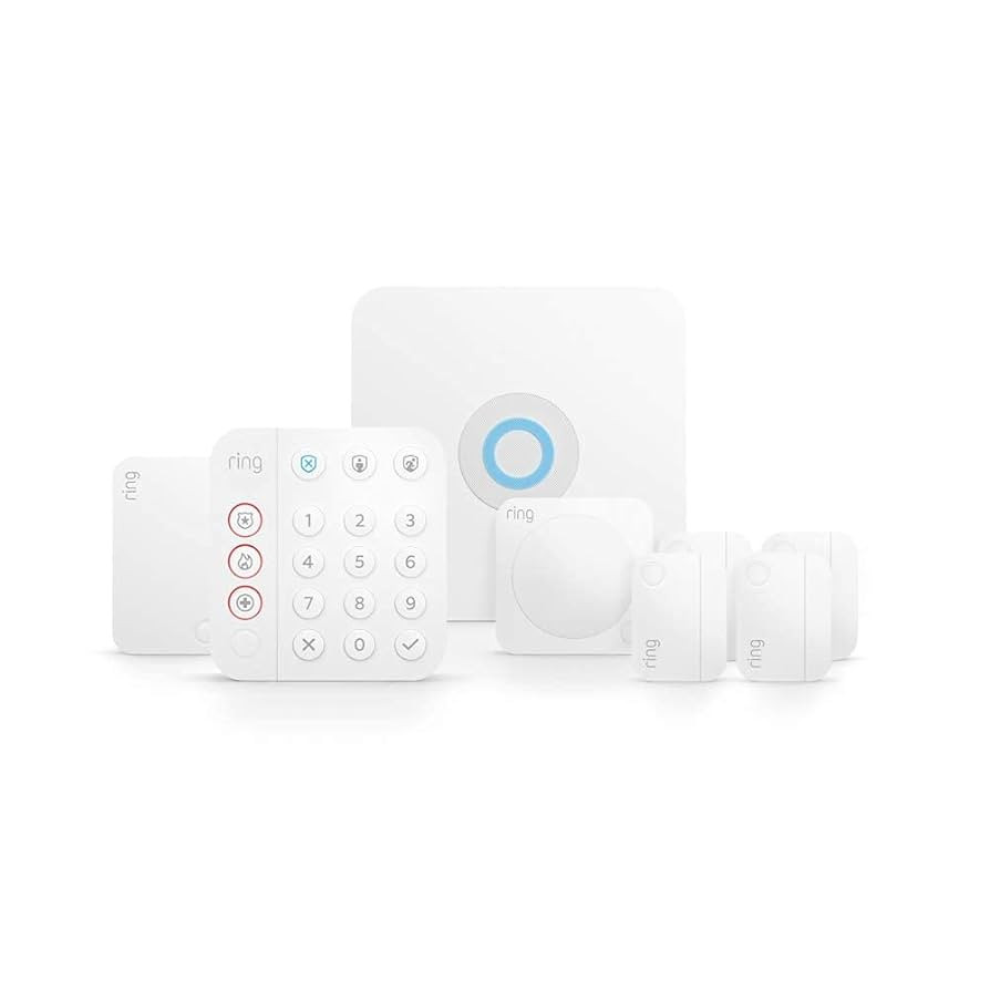 Ring Alarm 8-Piece Kit with Outdoor Cam Plus, Battery and Ring Battery Doorbell | Amazon (US)