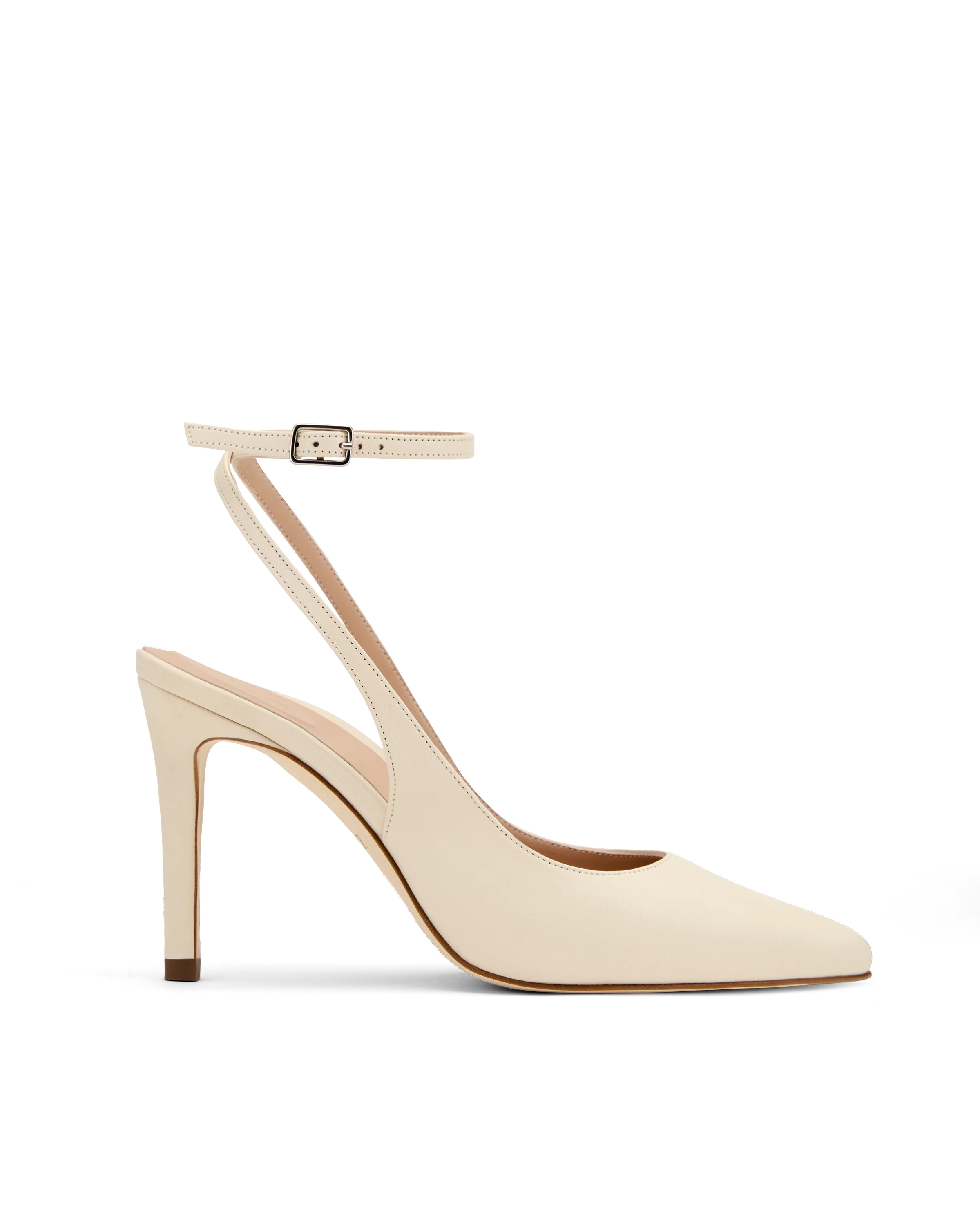 Portia: Crema Nappa | Inez Shoes, LLC