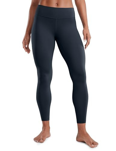 CRZ YOGA Women's Butterluxe Low Rise Workout Leggings 25 Inches - Comfy Buttery Soft Athletic Gym Lounge Yoga Pants True Navy X-Large | Amazon (US)