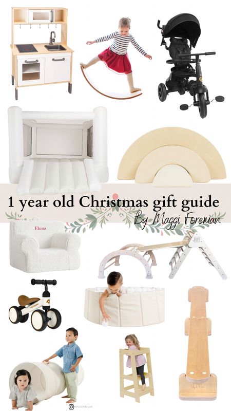 Christmas gift guide for any 1 year old in your life! This gift guide is perfect for boys or girls and is full of activities that will keep them busy for hours. These gifts will also last them years! 

These gifts are things my 1 year old loves and uses regularly or she will be getting for Christmas!

#LTKSeasonal #LTKGiftGuide #LTKHoliday