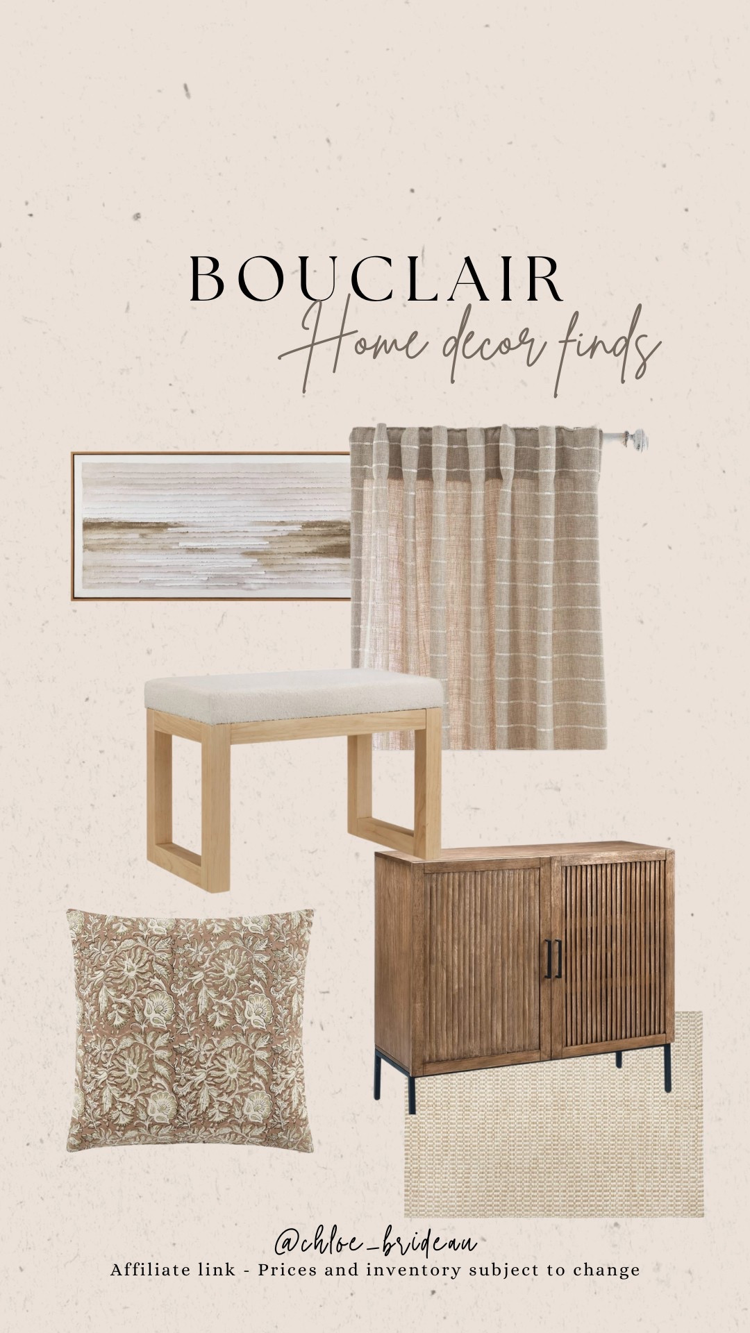 Bouclair neutral home decor finds 

#LTKstyletip #LTKsummer