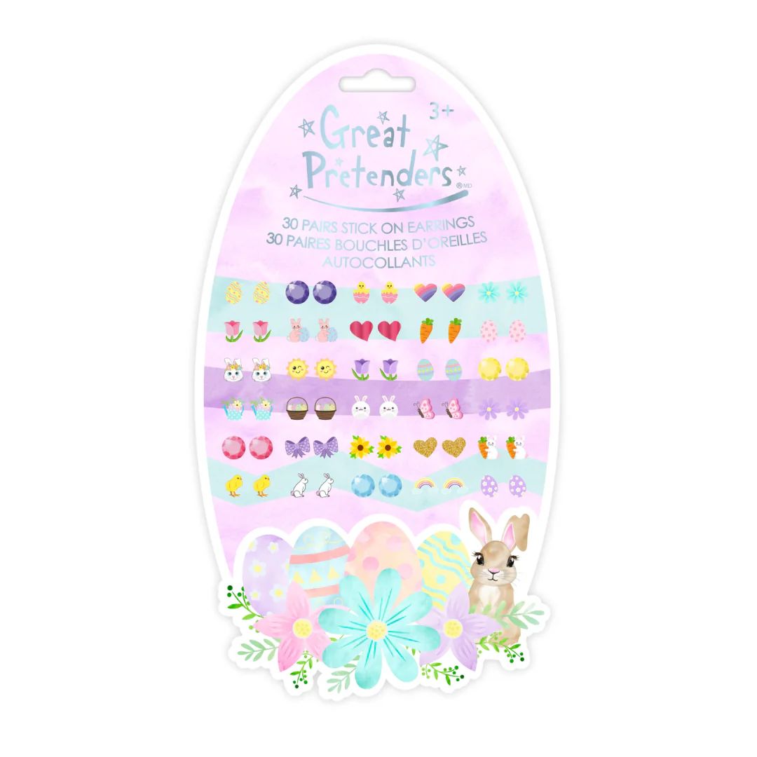 Easter Bunny Sticker Earrings | Ellie and Piper