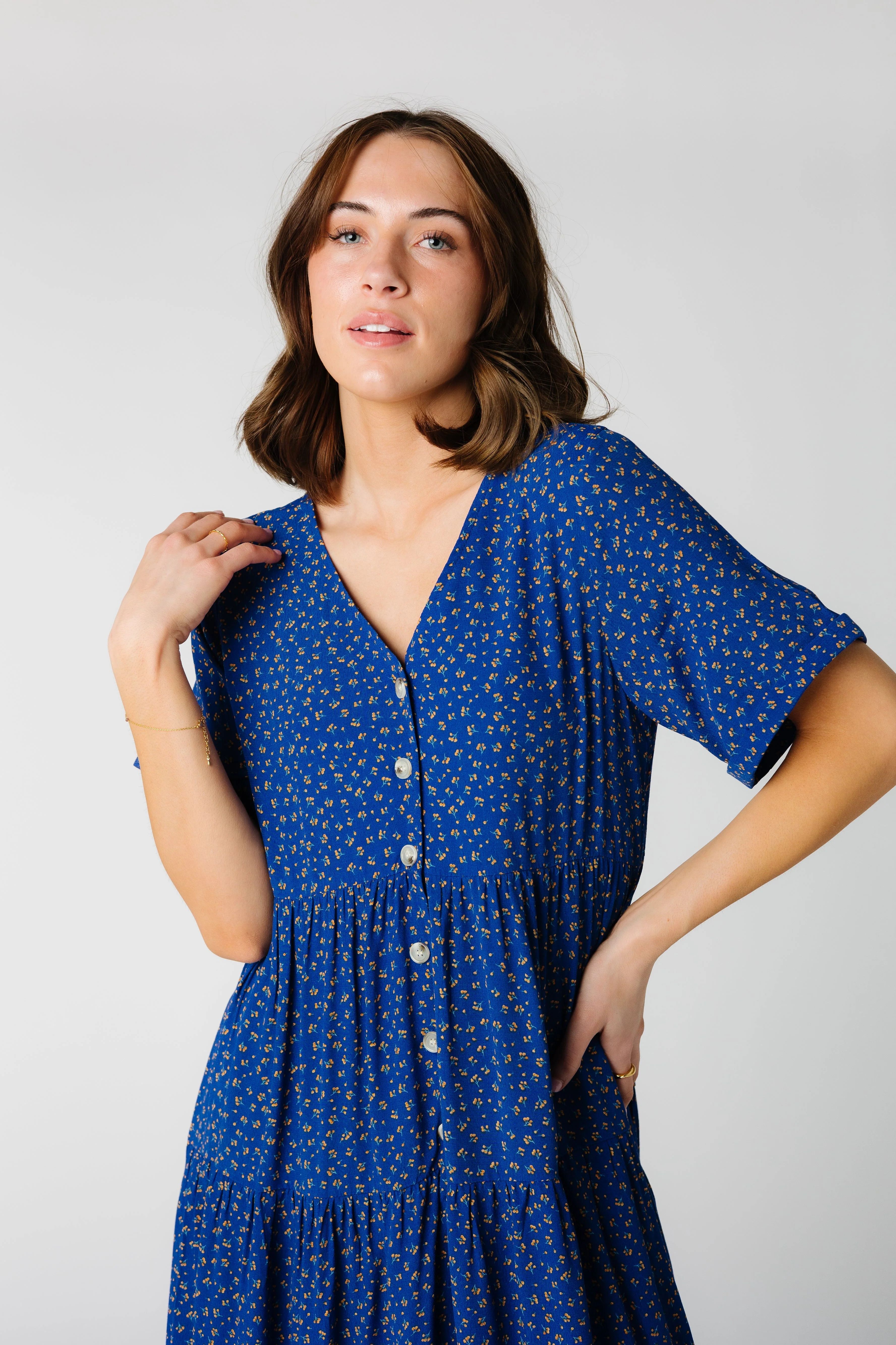 Brass & Roe Keri Button Down Dress | Called To Surf
