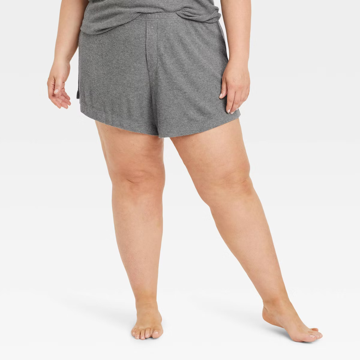 Women's Cozy Ribbed Shorts - Auden™ | Target