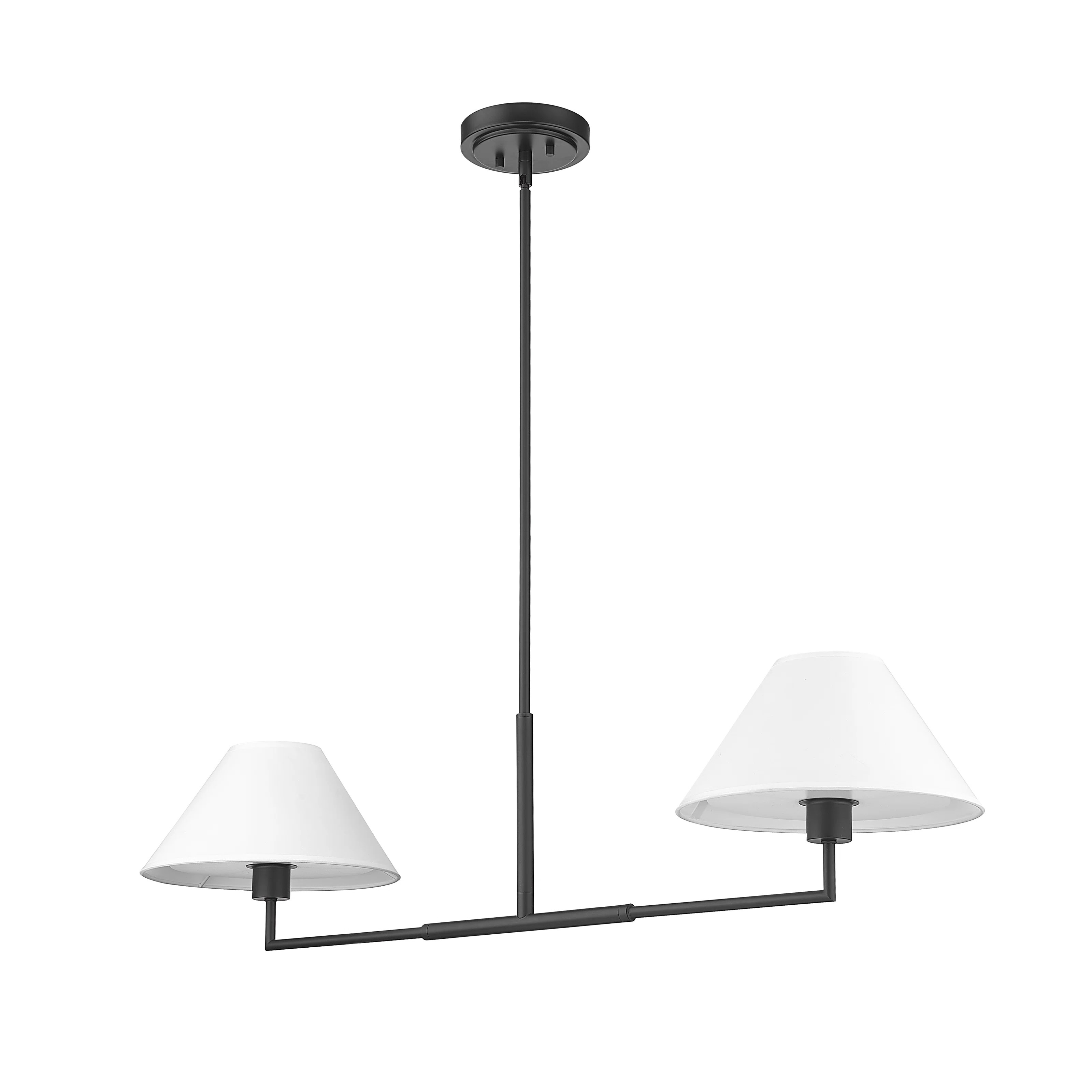 Ryckman 2 - Light Steel Dimmable Linear Chandelier | Wayfair North America