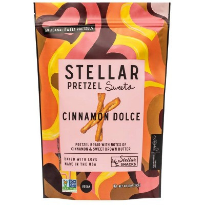 Stellar Snacks Cinnamon Dolce Pretzel Braid - 12oz | Target