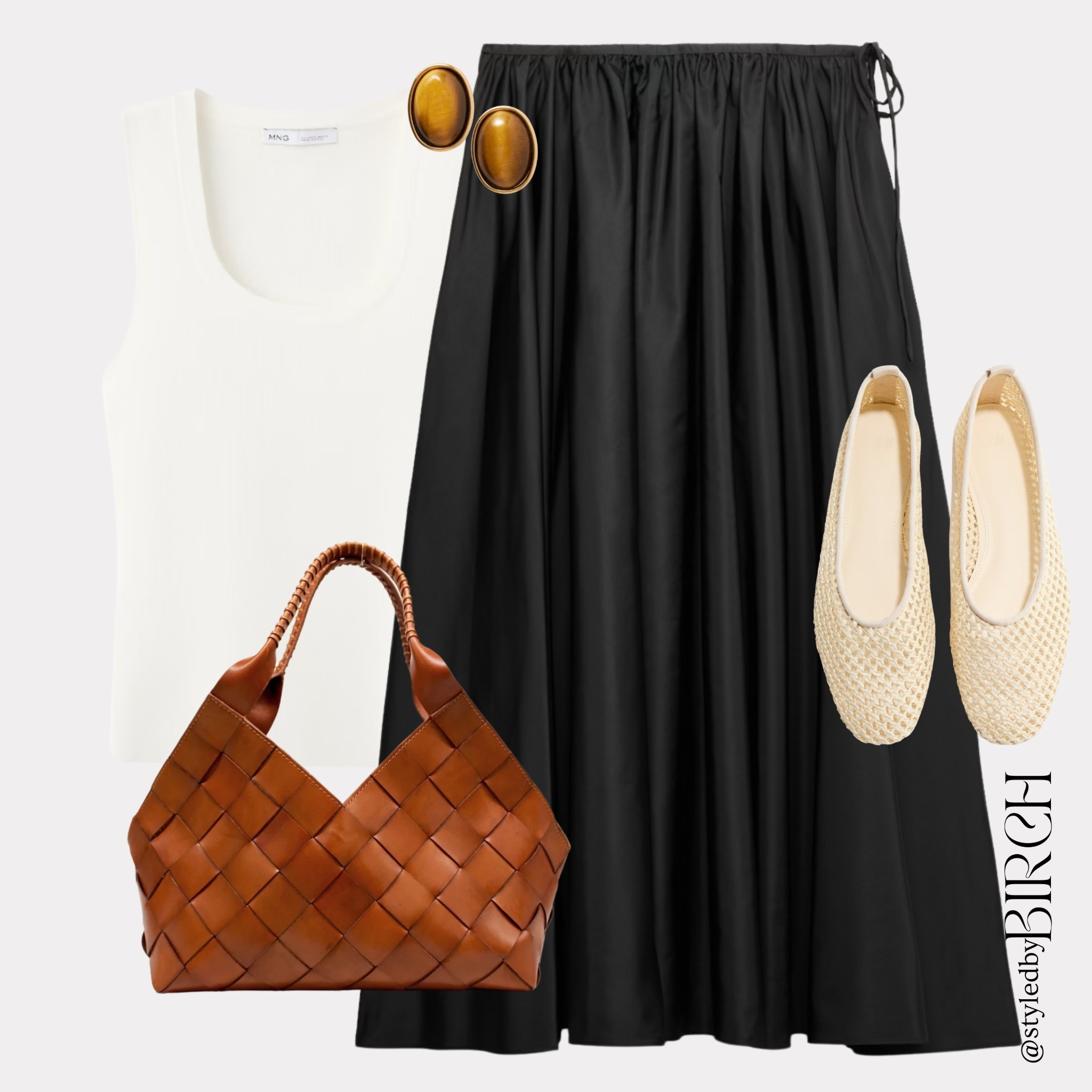 The black midi skirt is one of those pieces that just works every single time. Perfect for a spring day or an evening out on holiday…

#ootd #outfitinspo #midiskirt #neutralstyle #chicstyle

Tags 🏷️
White ribbed tank, black midi skirt, tan woven shoulder bag, cream woven ballet flats, tiger eye gold earrings

#LTKeurope #LTKstyletip #LTKspring
