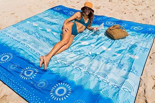 Amazon.com: OCOOPA Beach Blanket Marine Life Series, 10'X 9' Extra Large, Soft and Durable Materi... | Amazon (US)
