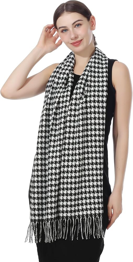 Women Winter Scarf Elegant Shawl Wrap Men Supreme Comfort Style Cashmere Feel Unisex Exquisite Ti... | Amazon (US)