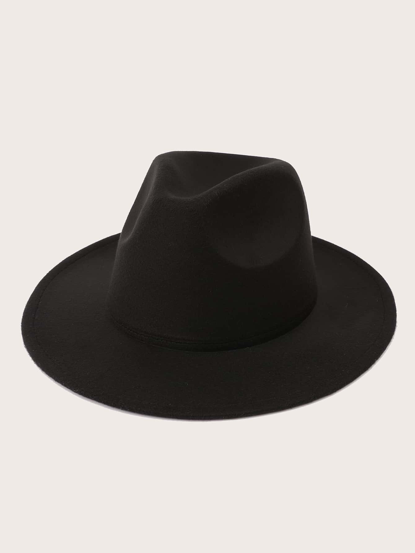 Solid Fedora Hat | SHEIN
