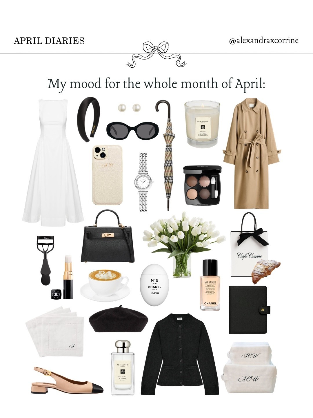 My April mood board 🦢🤍

#springaesthetic #luxuryaesthetic #chicliving #elegantliving #pinterestinspo 

[ April spring mood board, chic girl luxury aesthetic, classic spring style, soft classic luxury, things I find incredibly chic, Pinterest mood board aesthetic ]

#LTKSeasonal