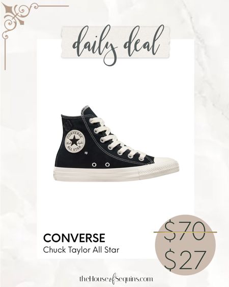 Converse Chuck Taylors NOW $27! *must log into free member account