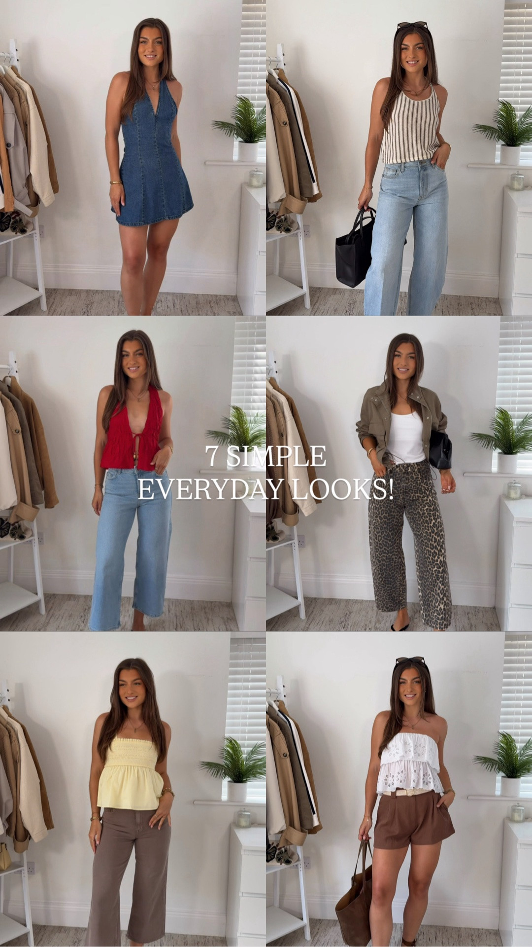7 very easy & simple everyday looks for Spring / Summer! ❤️

#LTKsummer #LTKstyletip