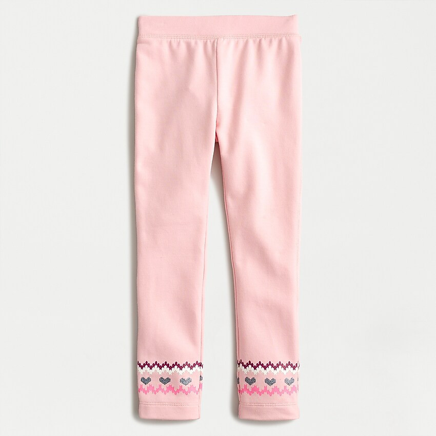 Girls everyday leggings in cozy Fair Isle | J. Crew US
