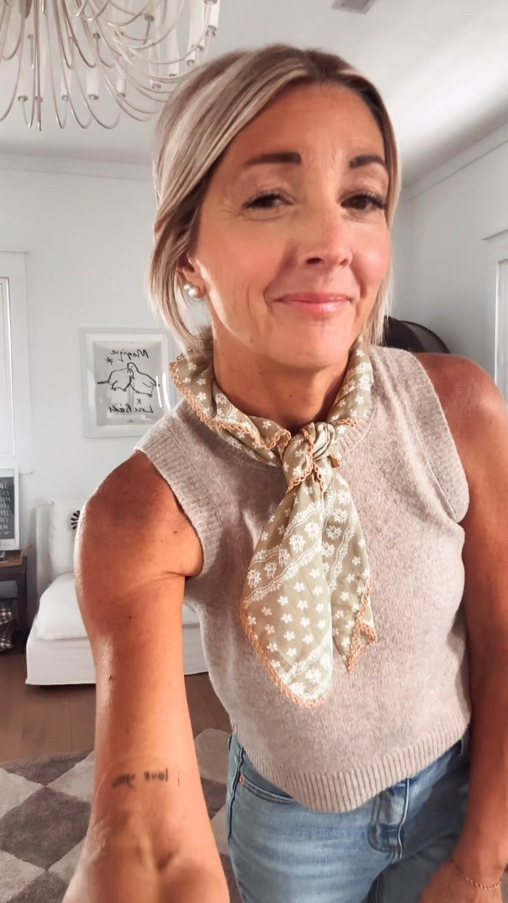 September edits …..OOTD!!! this cute little sweater vest I’ve had for years, but I will link some similar. These jeans are the jeans I wear on repeat they are under $30 , and the length is long enough make a super cute cuff. I paired with my favorite chocolate jellies and this cute lime, green scarf.!!!

#LTKootd #LTKdayinmylife #LTKBeauty