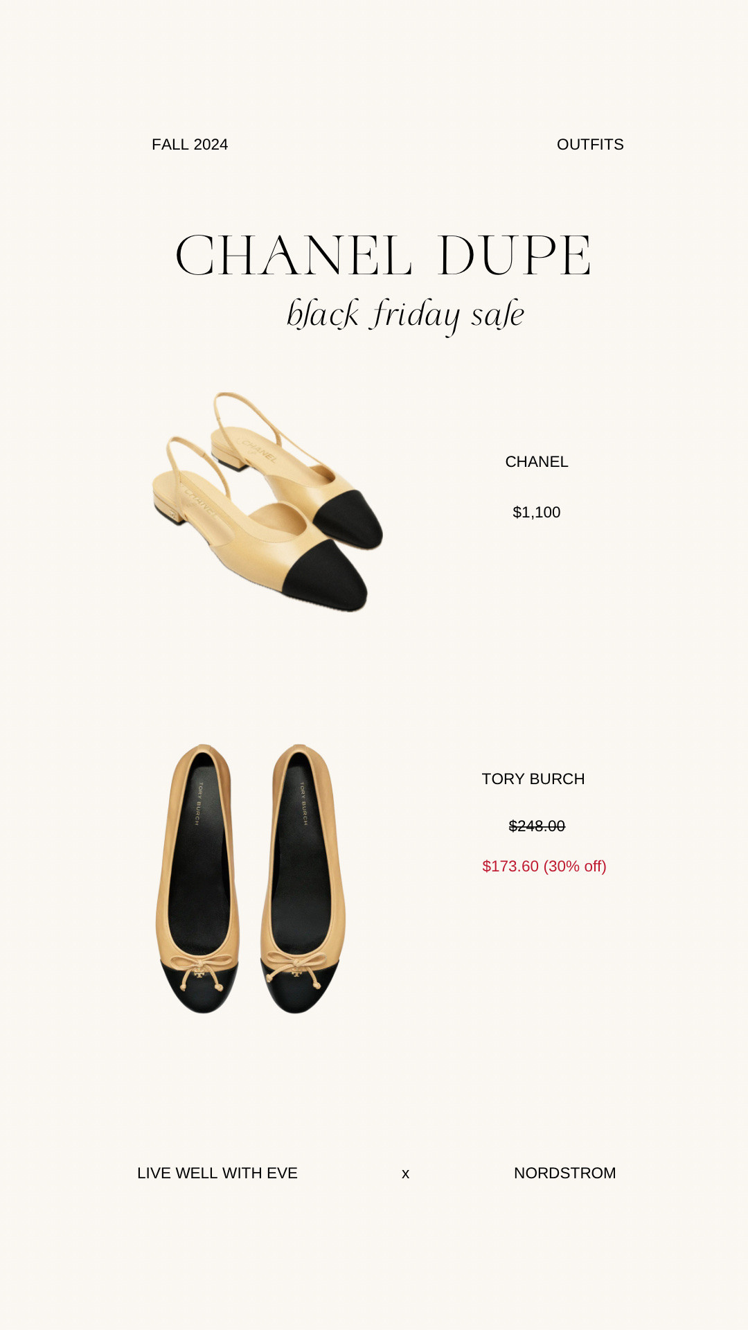 chanel dupe on sale #nordstrom #blackfriday