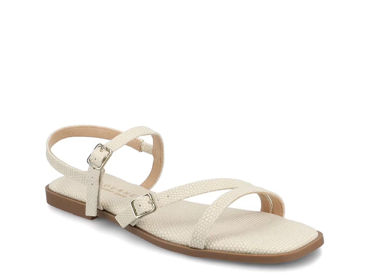 Journee Brianna Sandal | Women's | bonesnakeprint | Size 11 | Sandals | DSW
