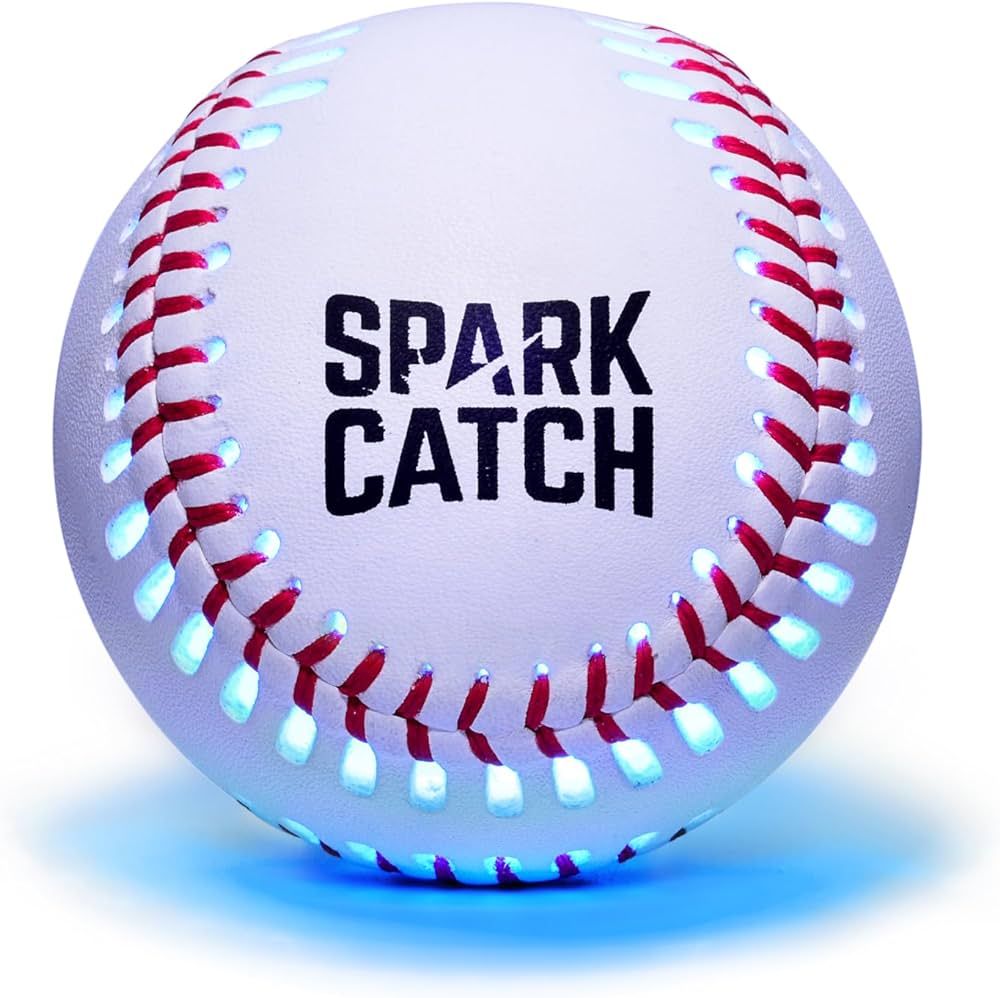 SPARK CATCH Light Up Baseball, Glow in The Dark Baseball, Perfect Baseball Gifts for Boys, Girls,... | Amazon (US)