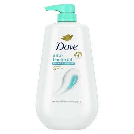 Dove Care and Protect Antibacterial Daily Use Softening Body Wash, 30.6 fl oz | Walmart (US)