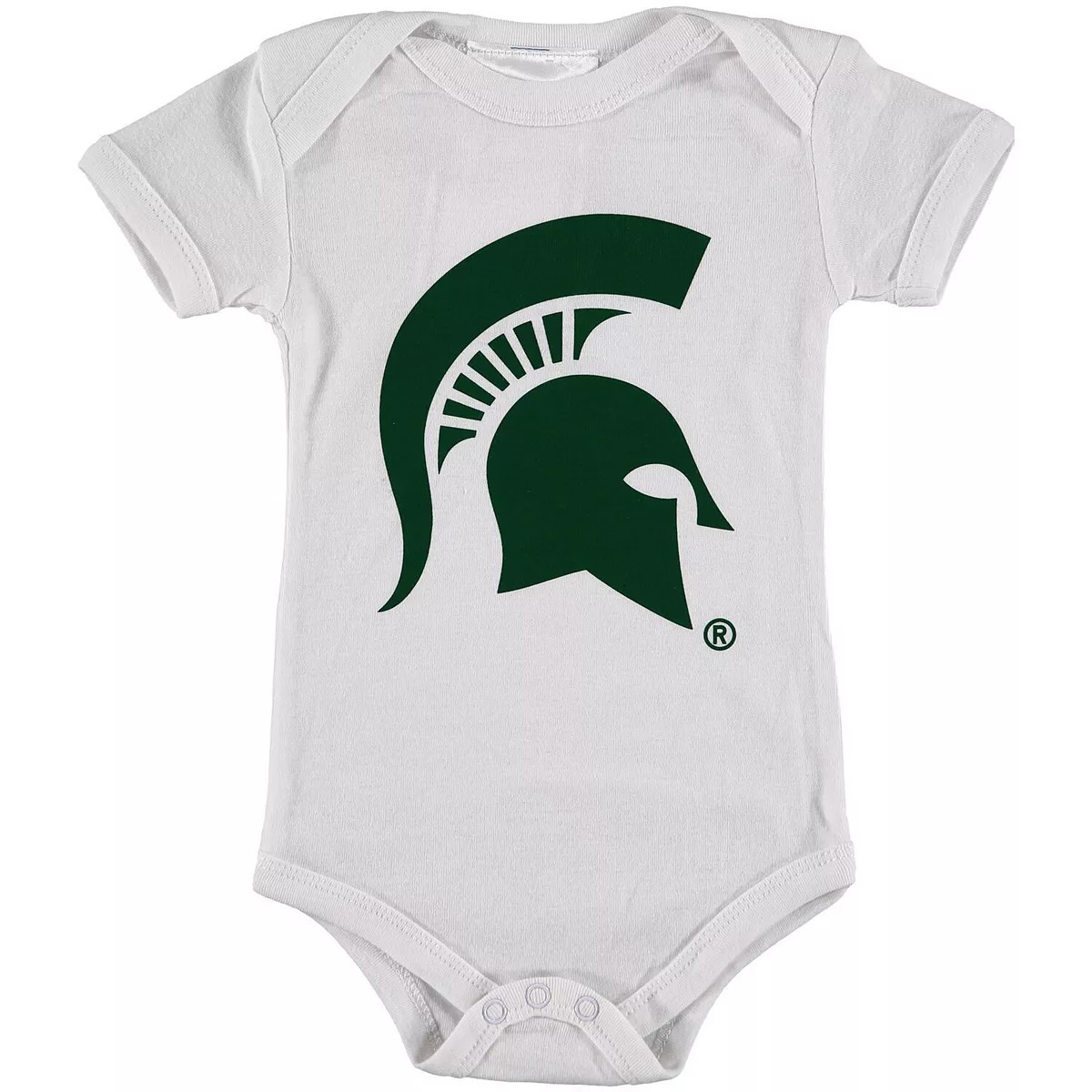 Infant White Michigan State Spartans Big Logo Bodysuit | Kohl's