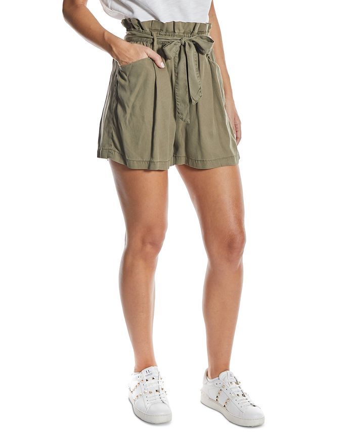 Paperbag-Waist Shorts | Macys (US)