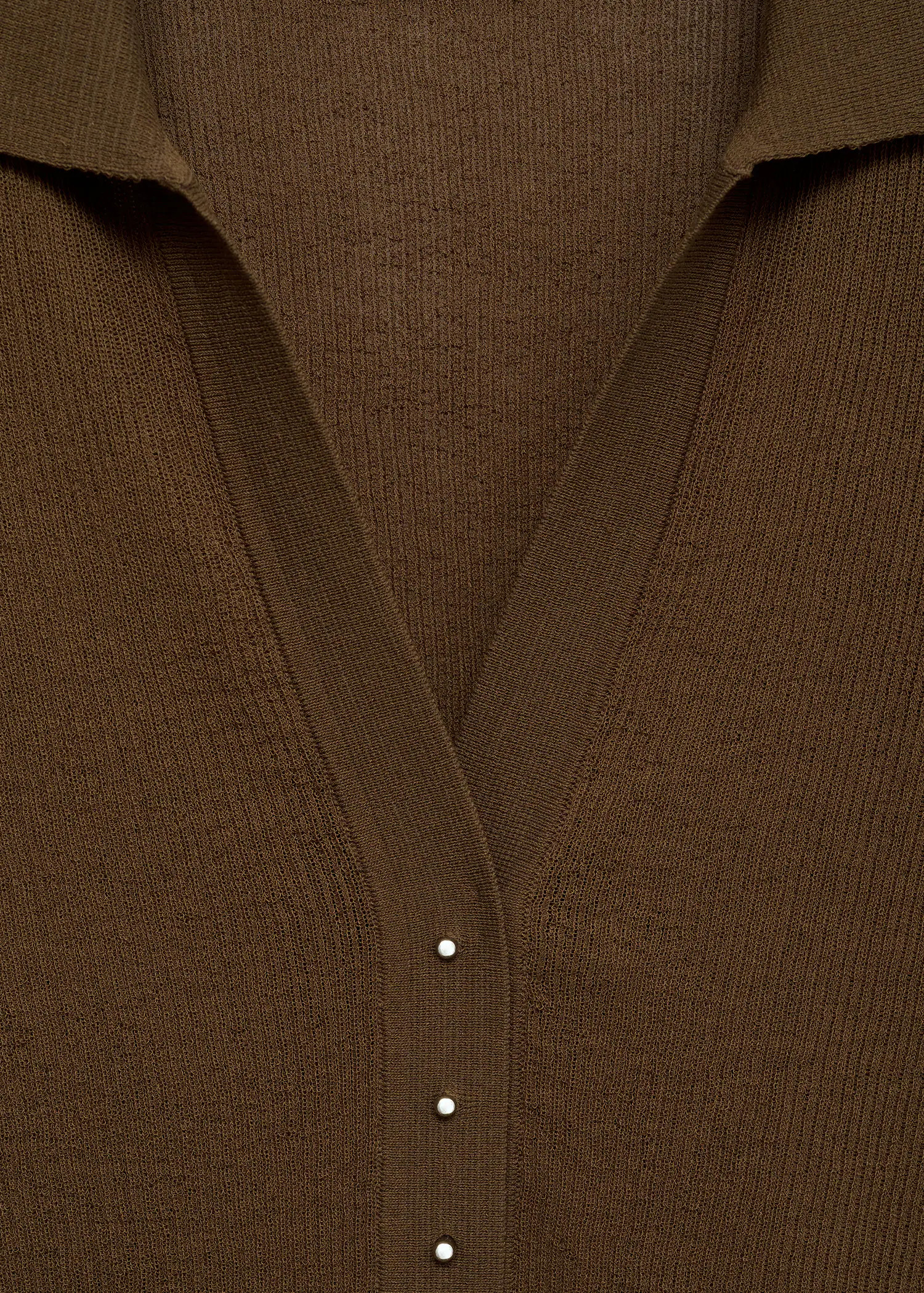 Ribbed polo-neck sweater | Mango (US/MX/AU)