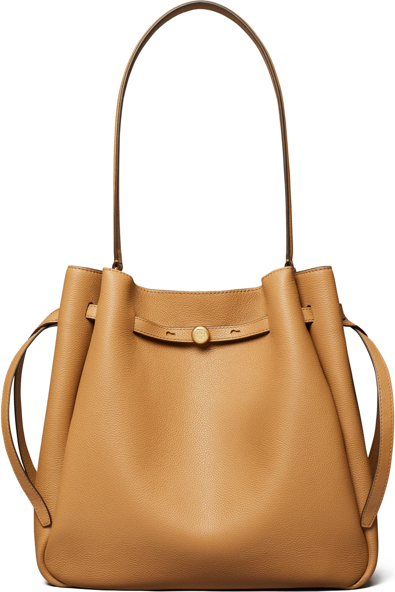 Tory Burch Large Romy Pebble Leather Bucket Bag (Women) | Nordstrom | Nordstrom