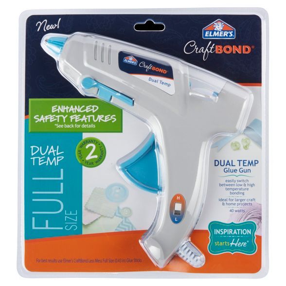 Elmer's Craft Bond Full Size Glue Gun Dual Temp | Target