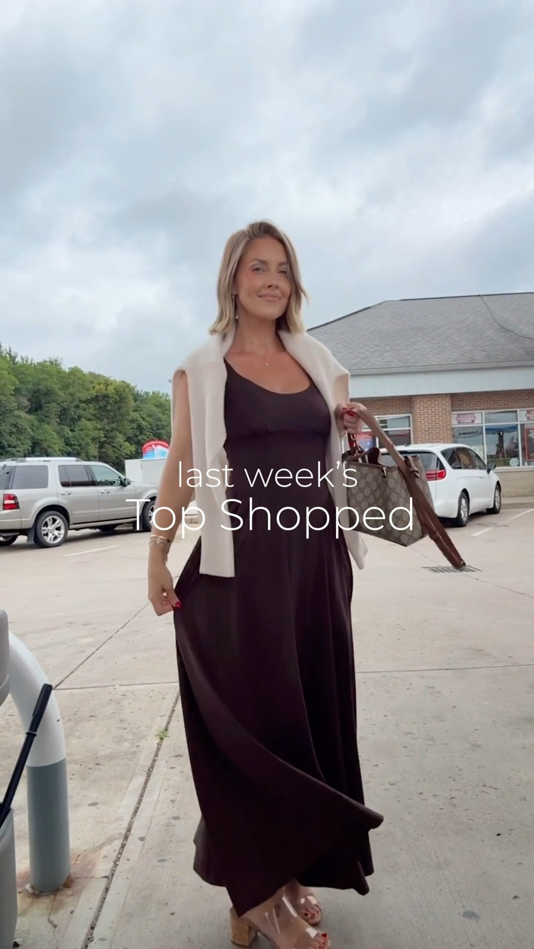 XS dress / shoes run true to size / XS Target top / jeans are true to size / XS sweater

#LTKootd #LTKPetite #LTKSaleAlert