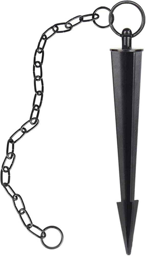 Tfro & Cile Rain Chain Anchoring Stake Black Cone Garden Locator for Gutter - 29.8 Inch Length | Amazon (US)