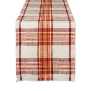 DII® 108" Pumpkin Spice Plaid Table Runner | Michaels Stores