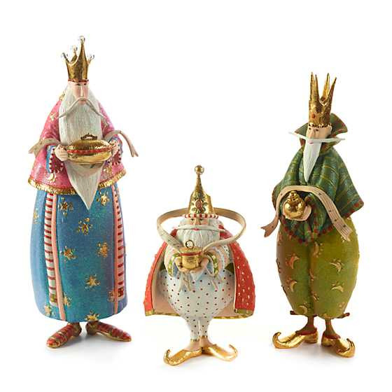 Patience Brewster Nativity Magi Figures | MacKenzie-Childs