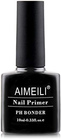 AIMEILI Nail Prep Bond Primer, UV LED Gel Foundation for Acrylic Powder and Builder Gel | Amazon (US)